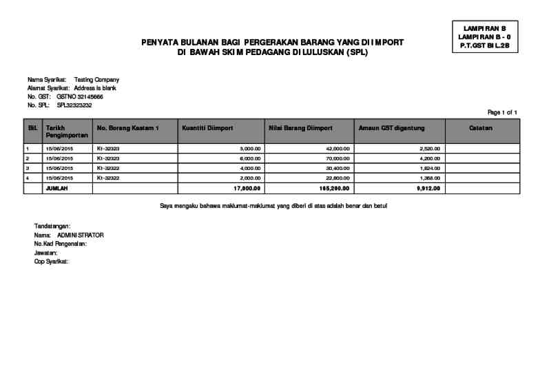 GST Lampiran B - 0 P.T.GST BIL.2B ATS
